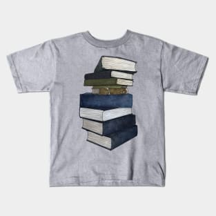 Old books stack Kids T-Shirt